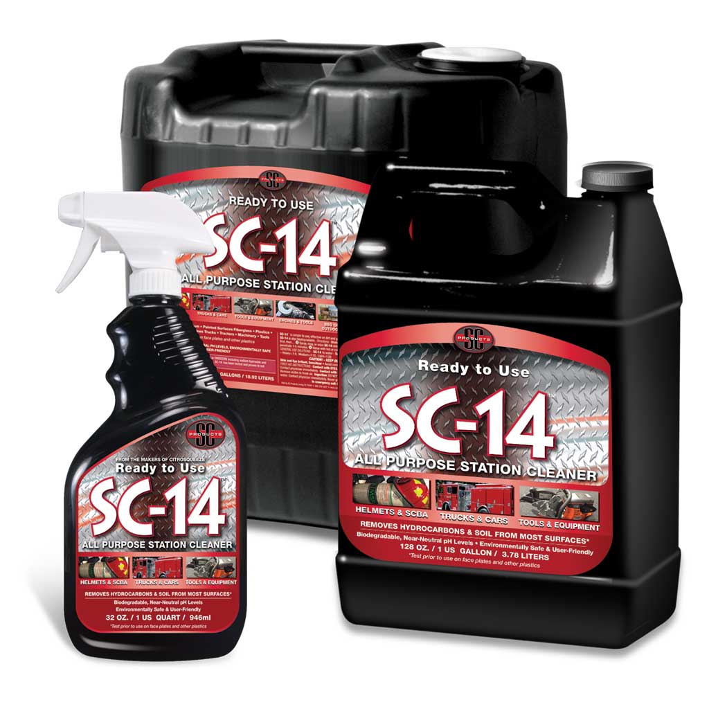 SC-14® All-Purpose Cleaner / Degreaser for Fire Stations & Equipment
